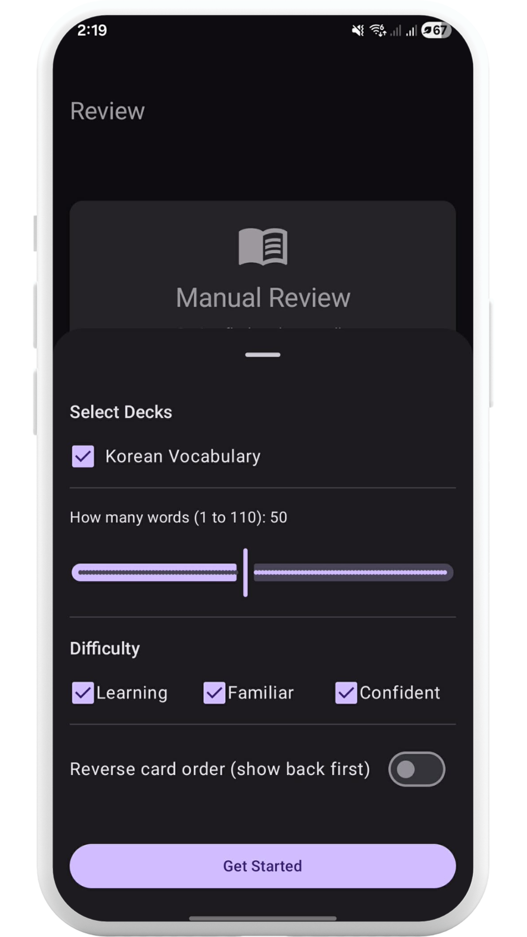 StudyMap Flashcards Screenshot 2